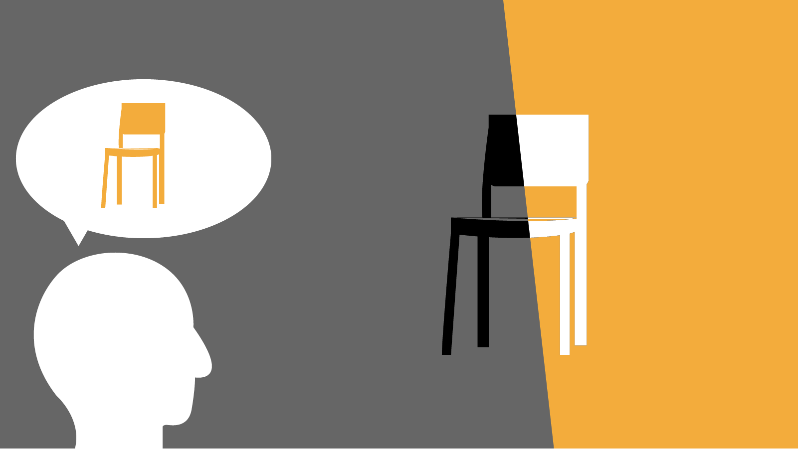 椅子の表像の図解