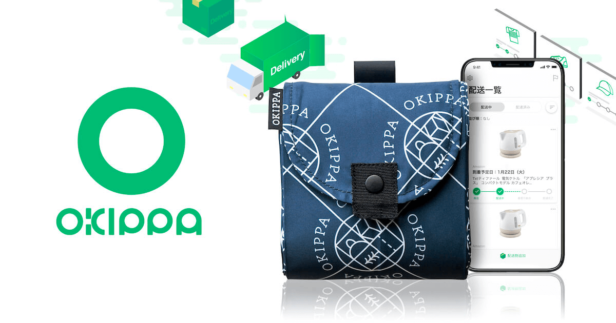 Yper株式会社様の新規事業：OKIPPAの企業ロゴ