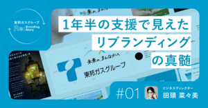「未来の、まんなかへ」――1年半のご支援で見えてきたリブランディングの真髄