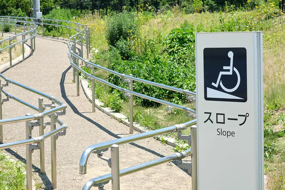 スロープの画像
