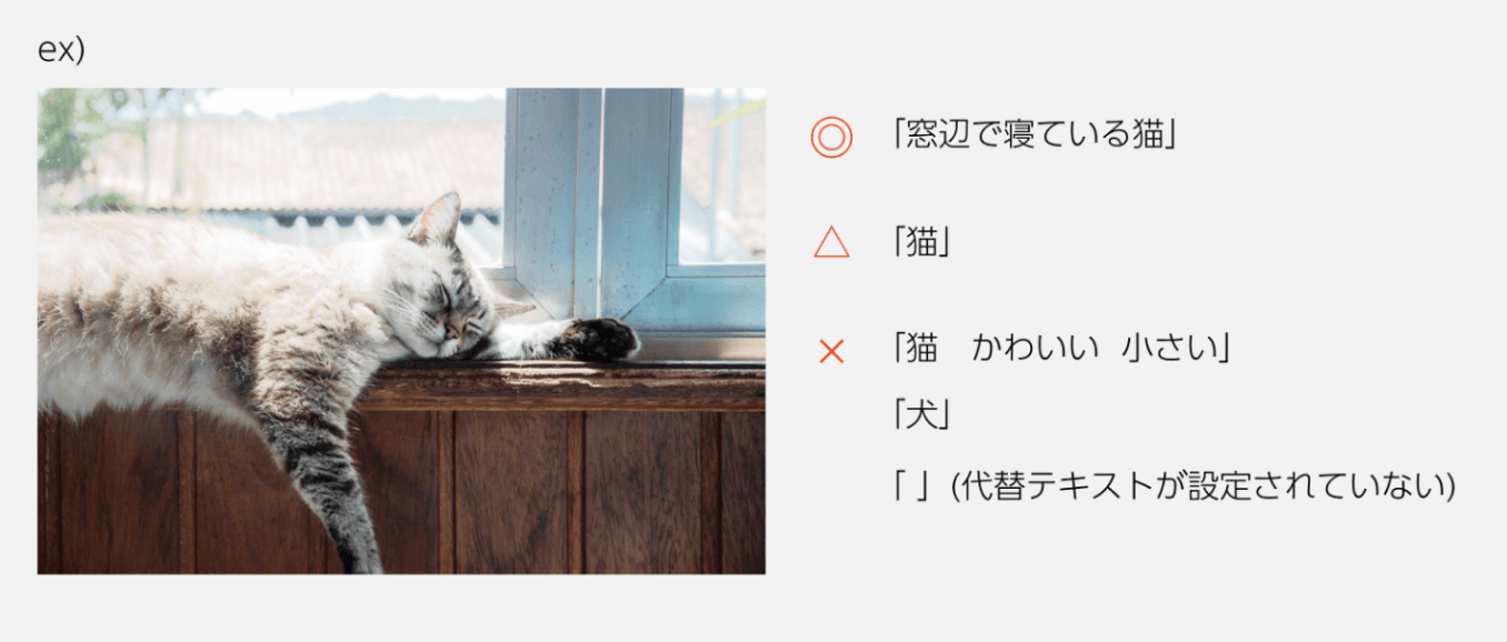 代替テキストの画像