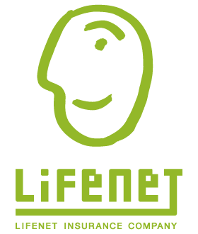 ライフネット生命　ロゴ