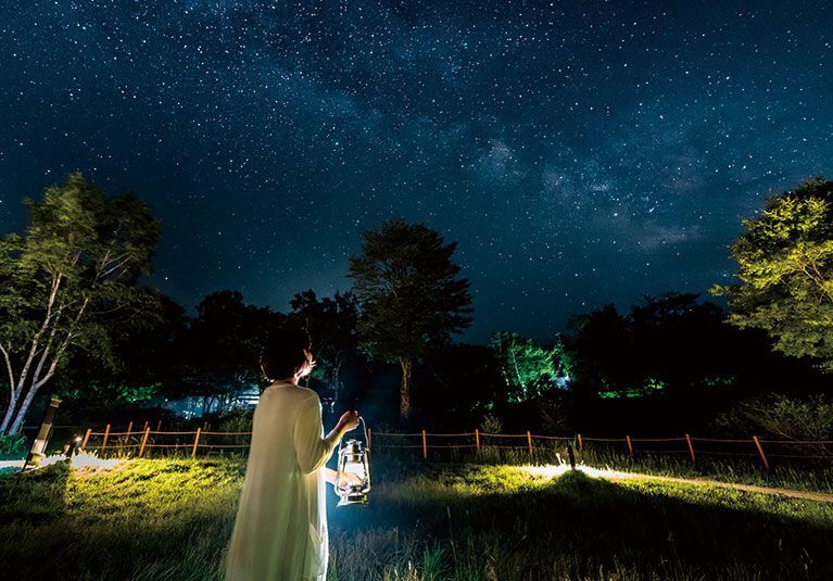 長野県阿智村の星空画像